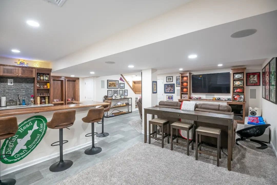 Basement remodeling services