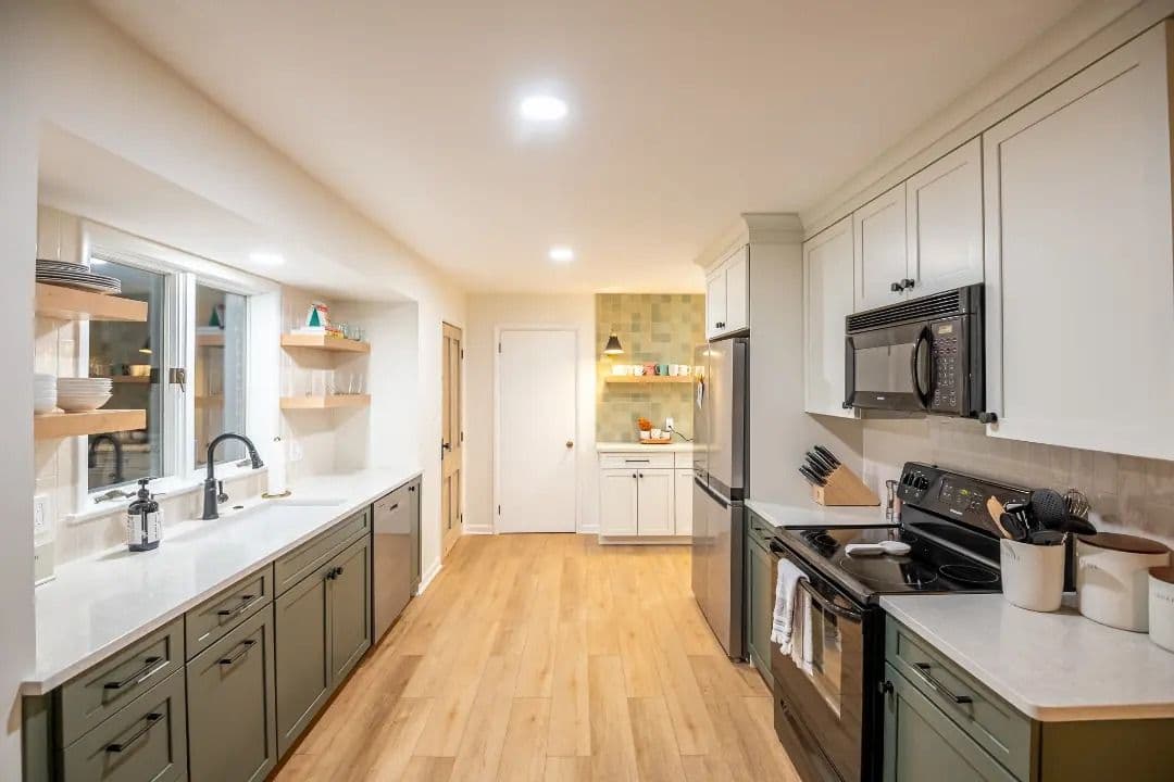 Cherry St Kitchen Project Kitchen remodel.