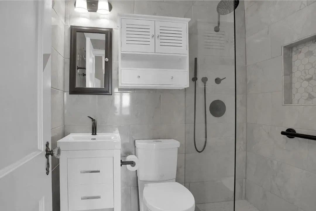 Remodel on N. Front St. Bathroom remodel in Harrisburg, PA.