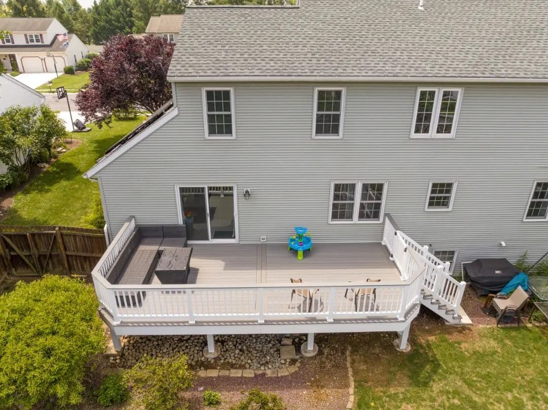Deck Renovation on Sycamore Dr Deck renovation.