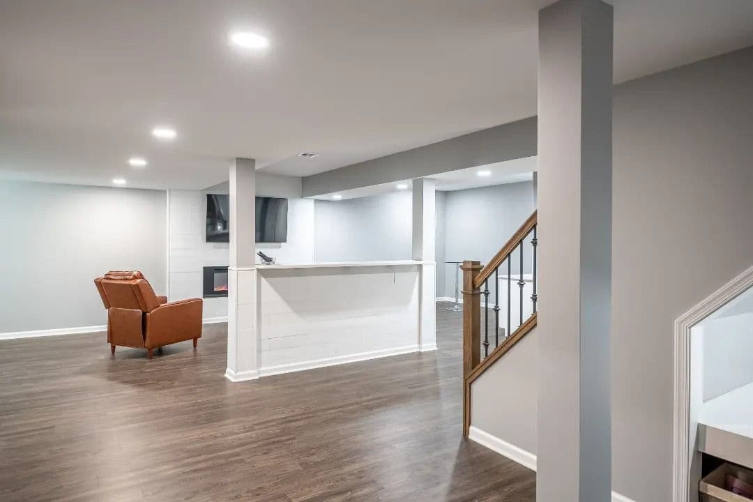 Willow Creek Project Basement renovation.